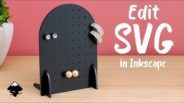 How to: Edit SVG files for different material thicknesses (Inkscape)