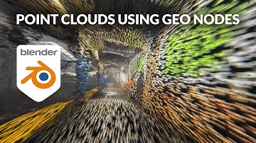 Blender 3.3 - How to make ANIMATED point clouds from any 3D model or photoscan