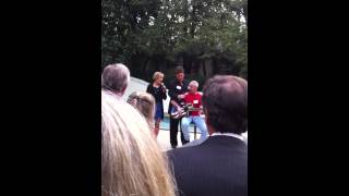 Aaron & Thea Tippin assisted by T.G. Sheppard...Romney event, Nashville, TN 2012 Wealth