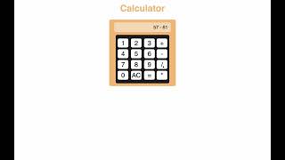 Calculator | The Odin Project | Foundations