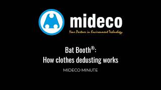 Bat Booth How Clothes Dedusting Works