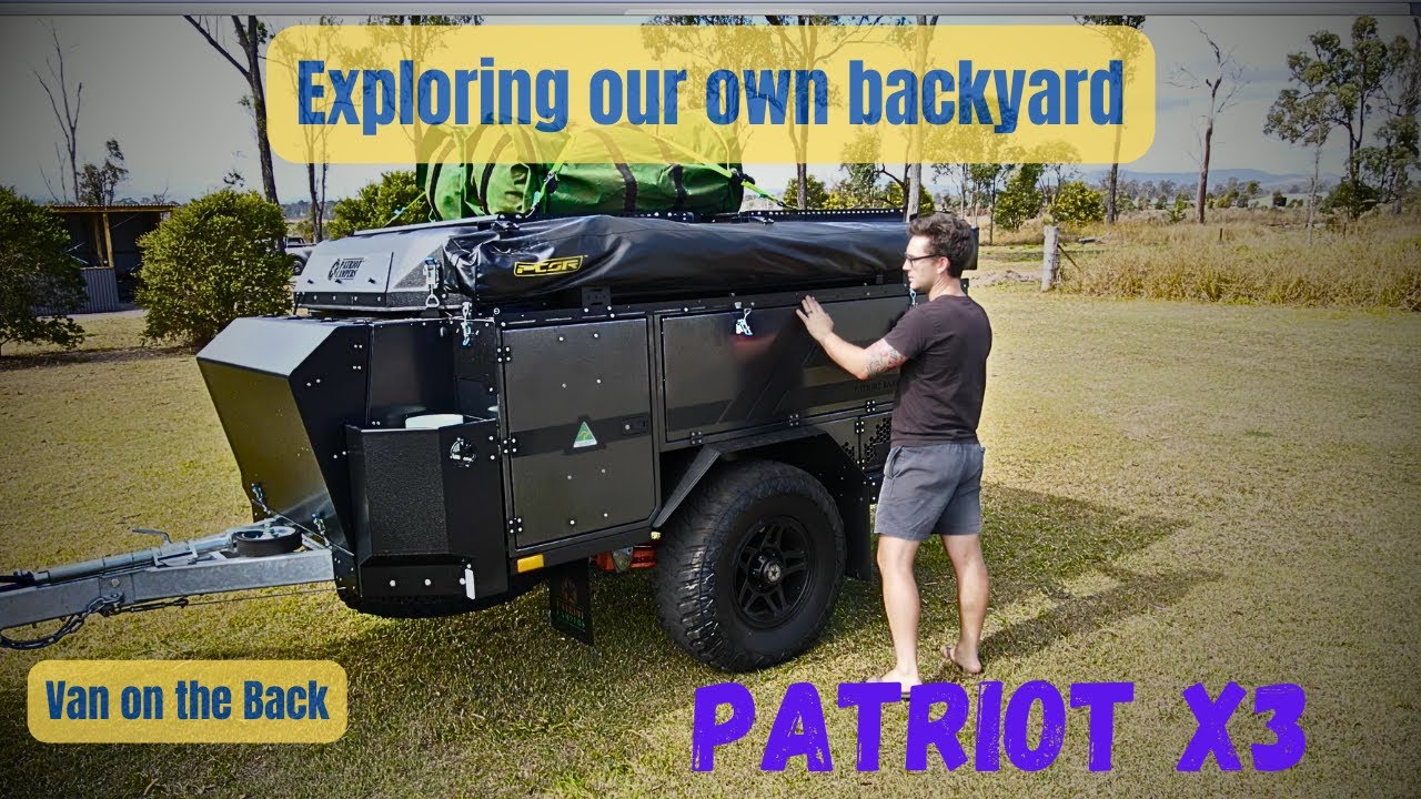 Кемпинг на нашем собственном заднем дворе — Patriot X3 Tour