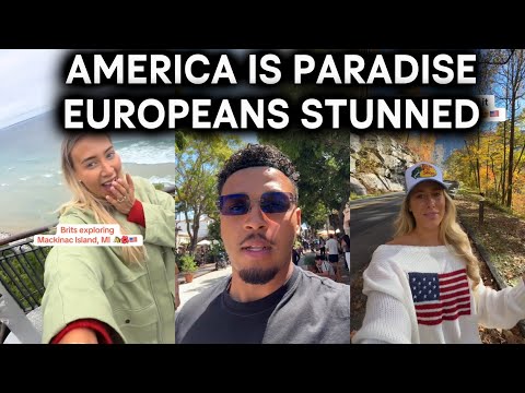 Europeans TREMBLE After Discovering The Beauty Of America.