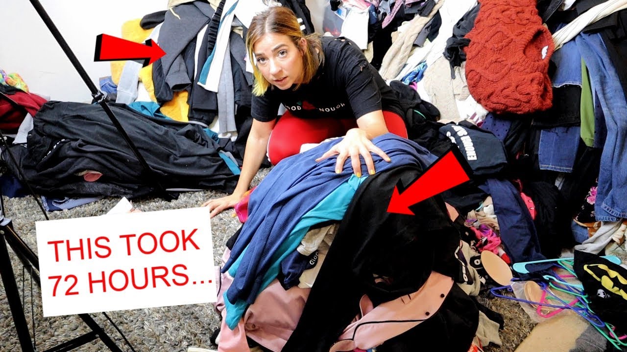 CLEANING OUT MY CLOSET FOR THE FIRST TIME IN 10 YEARS *shocking* - CLEANING OUT MY CLOSET FOR THE FIRST TIME IN 10 YEARS *shocking*
