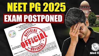 🚨NEET PG 2025 Postponed? | NBEMS Latest News, Exam Date, Supreme Court Update, NEET PG City List
