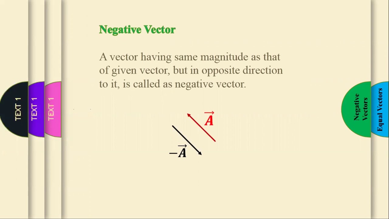 Types of vectors - YouTube