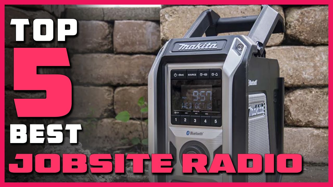 Best Jobsite Radios in 2023 Top 5 Picks See This Before You Buy