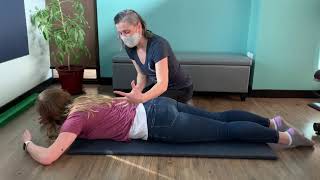 DNS 3-Month Prone Position (Awkward Plank) - AltaVie Postnatal Homecare Exercise
