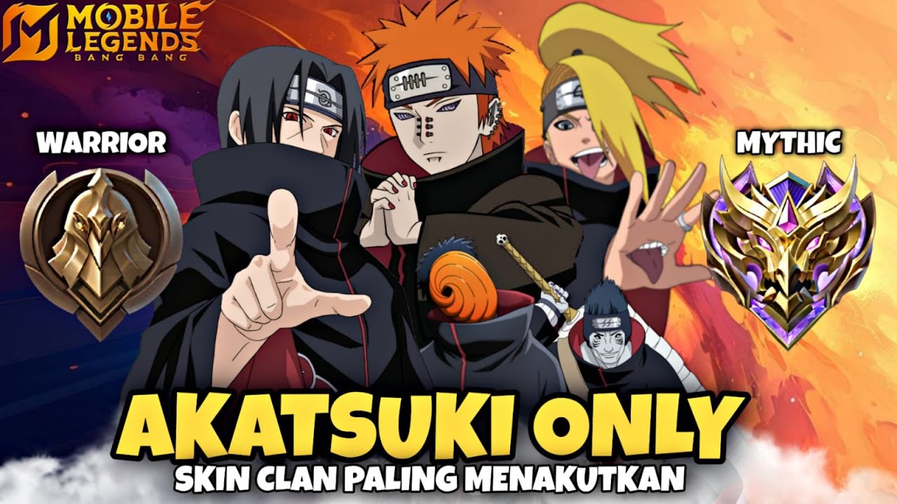Namatin Mobile Legends tapi Skin Akatsuki Only
