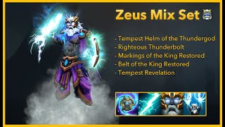 BUNNY BEAMS | DOTA2 | Zeus Mix Set Tempest Revelation and Bearing of the King Restored