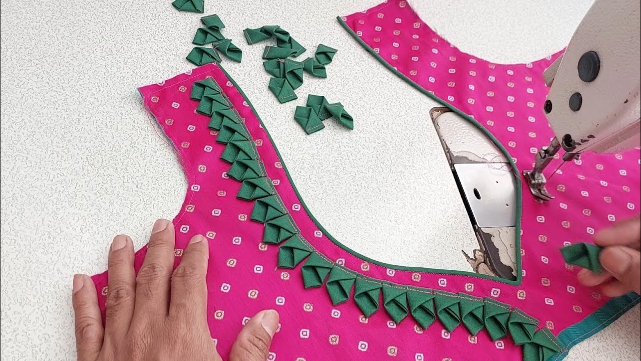 Blouse designs cutting and stitching blouse back neck design designer blouse cutting