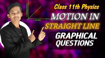 📈Motion in Straight Line | Graphical Method | Physics Class 11 |Distance-Time & Velocity-Time Graphs