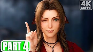 FINAL FANTASY 7 | Cinematic Gaming Walkthrough PART 4 [4K 60FPS]