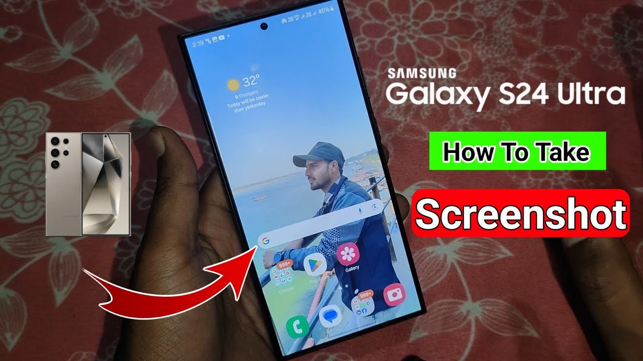 How To Screenshot on Samsung Galaxy S24 Ultra Samsung S24 Ultra me