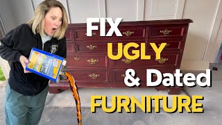 How To Refinish Dark Furniture: Cheap Hacks for a Luxe Look!