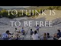 Ralston College | MA in the Humanities