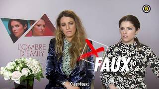 Blake Lively and Anna Kendrick "True Or False" interview