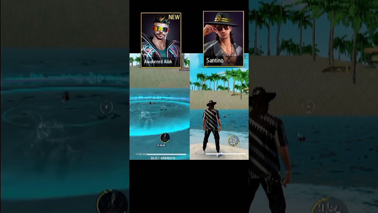 Elite DJ Alok versus sentino free fire