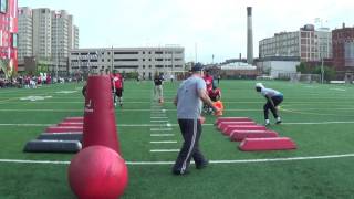Philly #AllState125 Camp 2016 -  Defensive Linemen Drills
