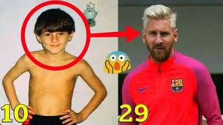 لن تصدق كيف تغير شكل ميسي منذ الطفوله... 😱