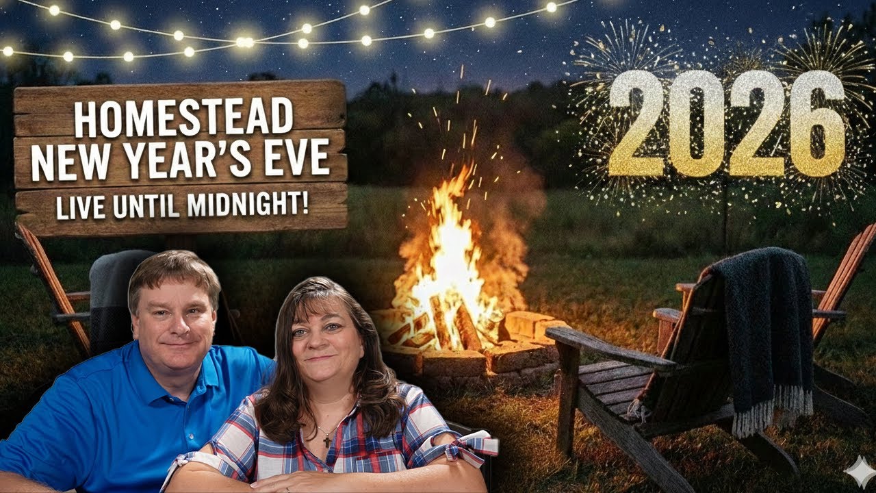 New Year's Eve Live: Homestead Campfire & Countdown to 2026!