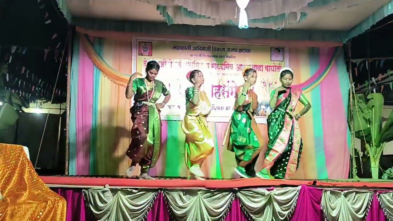 साऊथ इंडियन डान्सची अप्रतिम प्रस्तुती! स्व. देवरावजी गेडाम आदिवासी आश्रम शाळा, वाघोली - जाने.2026