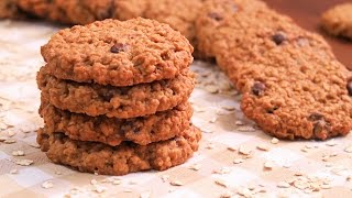 Galletas de Avena con Chips de Chocolate | Receta muy fácil y rápida!