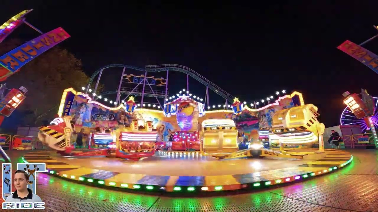 Manège INSIDER - Foire Saint-Romain 2022 | Off ride POV #rouen #attraction #foire