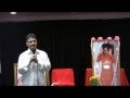 Mr. Abhimanyu Kaul at the Sathya Sai Baba Center of Flushing, NY (June 13, 2010)