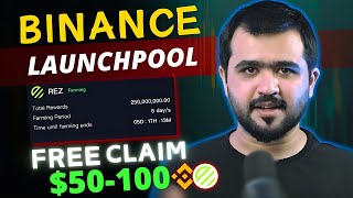 Grab it Now| Renzo Airdrop on Binance launchpool | Free Airdrop