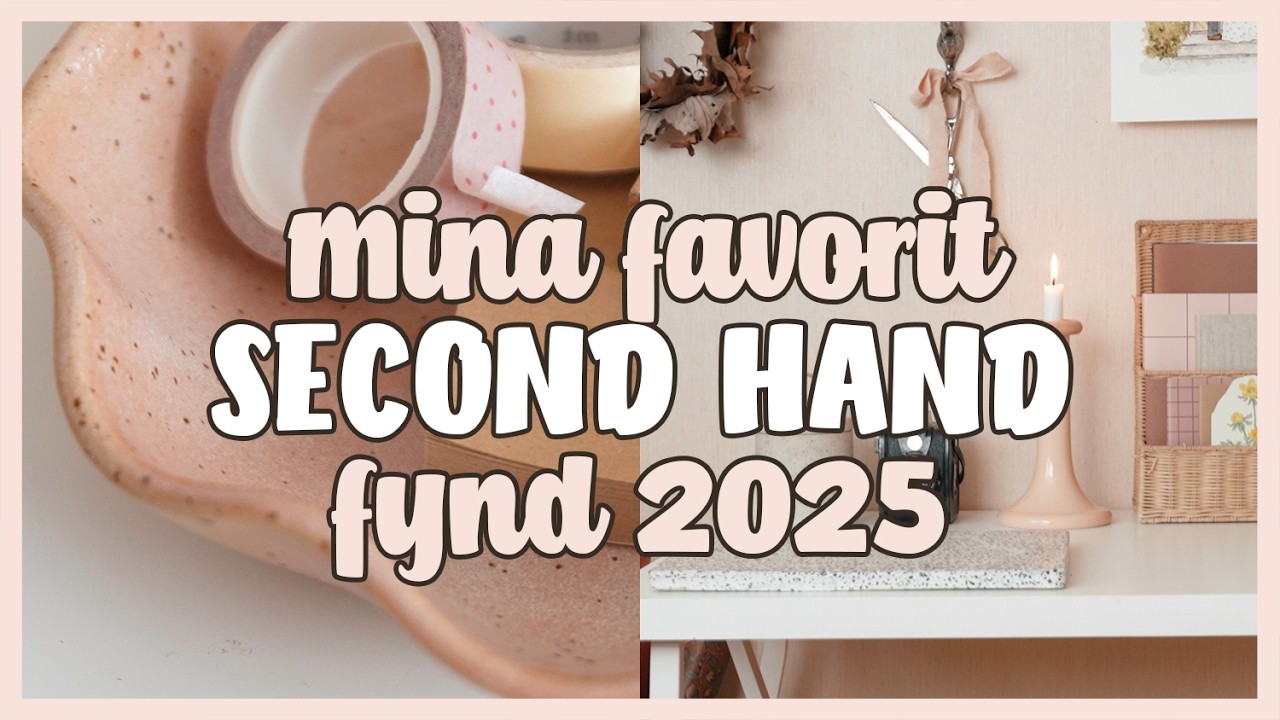 Mina 20 bästa second hand-fynd från 2025 – den årliga topplistan 🥇♻️