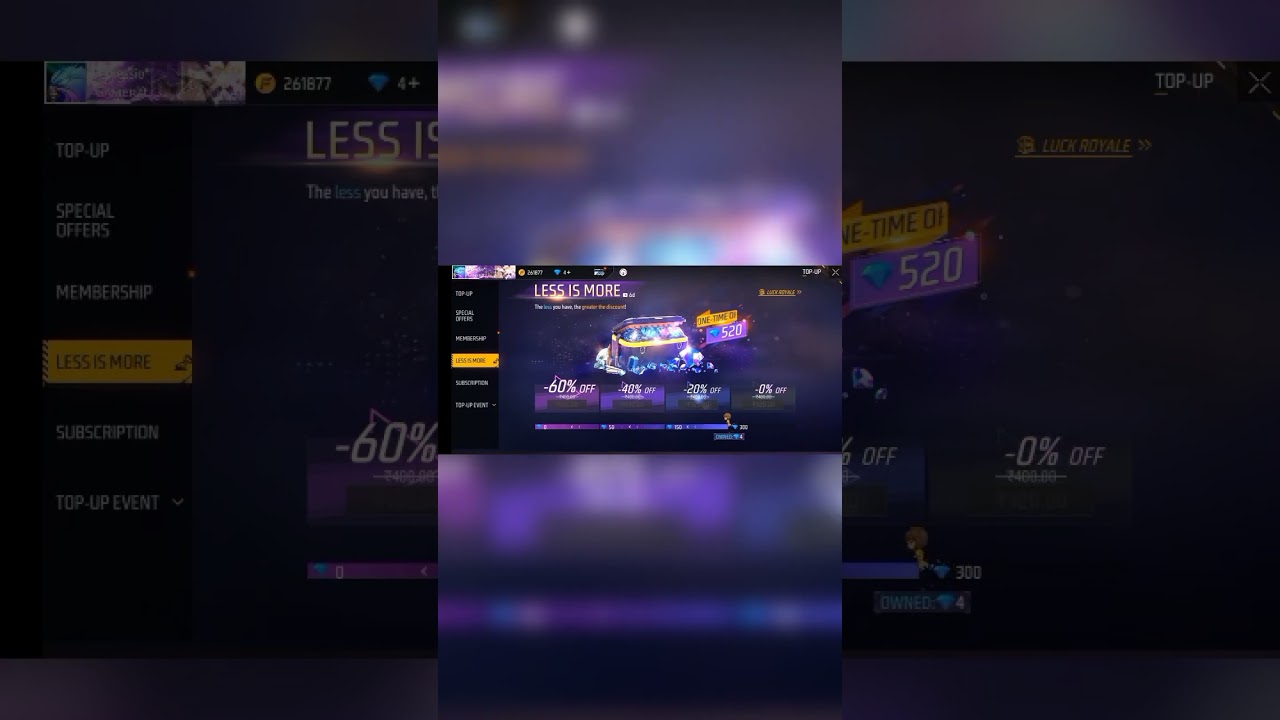 Less Is More Top Up Event Free Fire 🤩🥳// How Claim Less Is More Top Up Event 👉👉// Free 100 Badges 💯👉