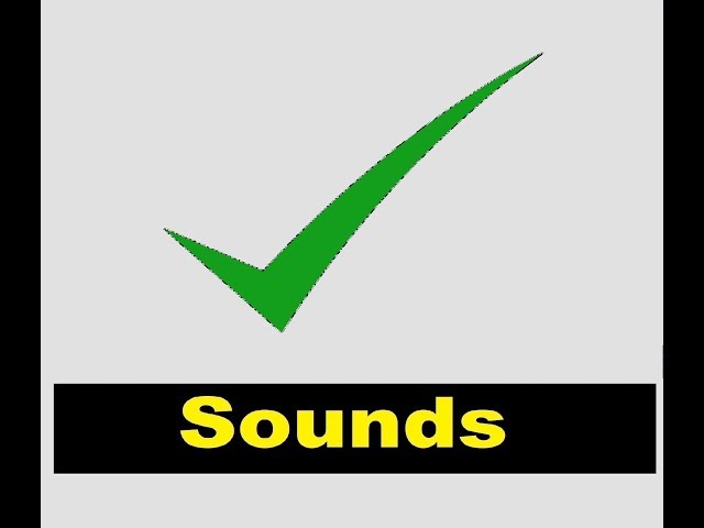 Correct Sound Effects All Sounds class=