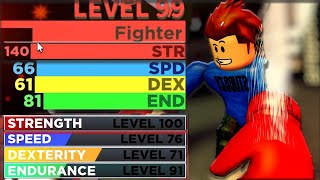 HIGHER then MAX STRENGTH in Roblox Boxing League