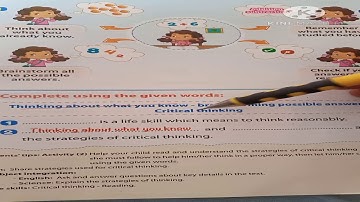 discover grade 3 lesson 2 critical thinking