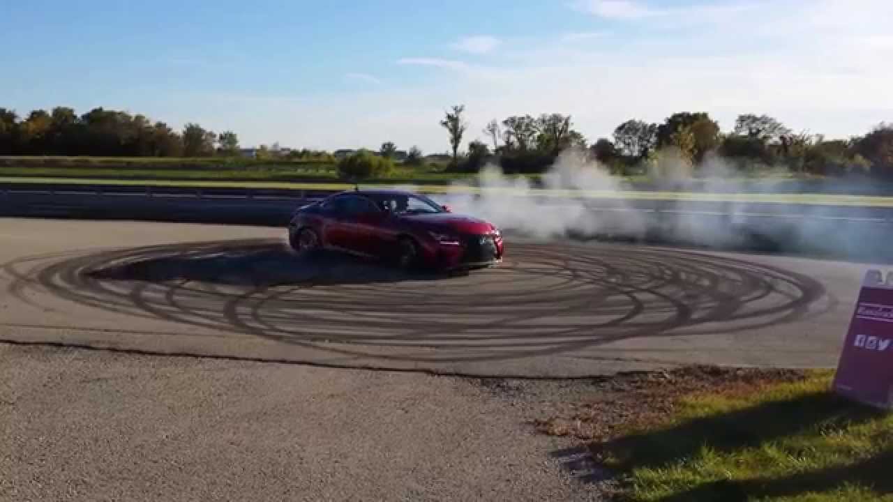 Burnout 2015 Lexus RCF