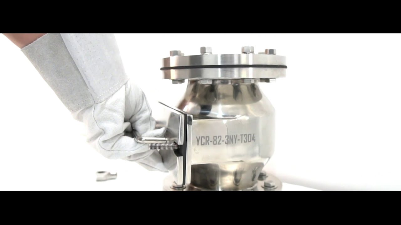 Magnetic grate in cabinet YCGH