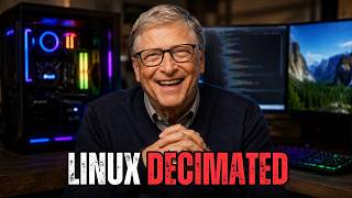 Bill Gates LAUGHS as Microsoft's Biggest Linux Lie COLLAPSES!
