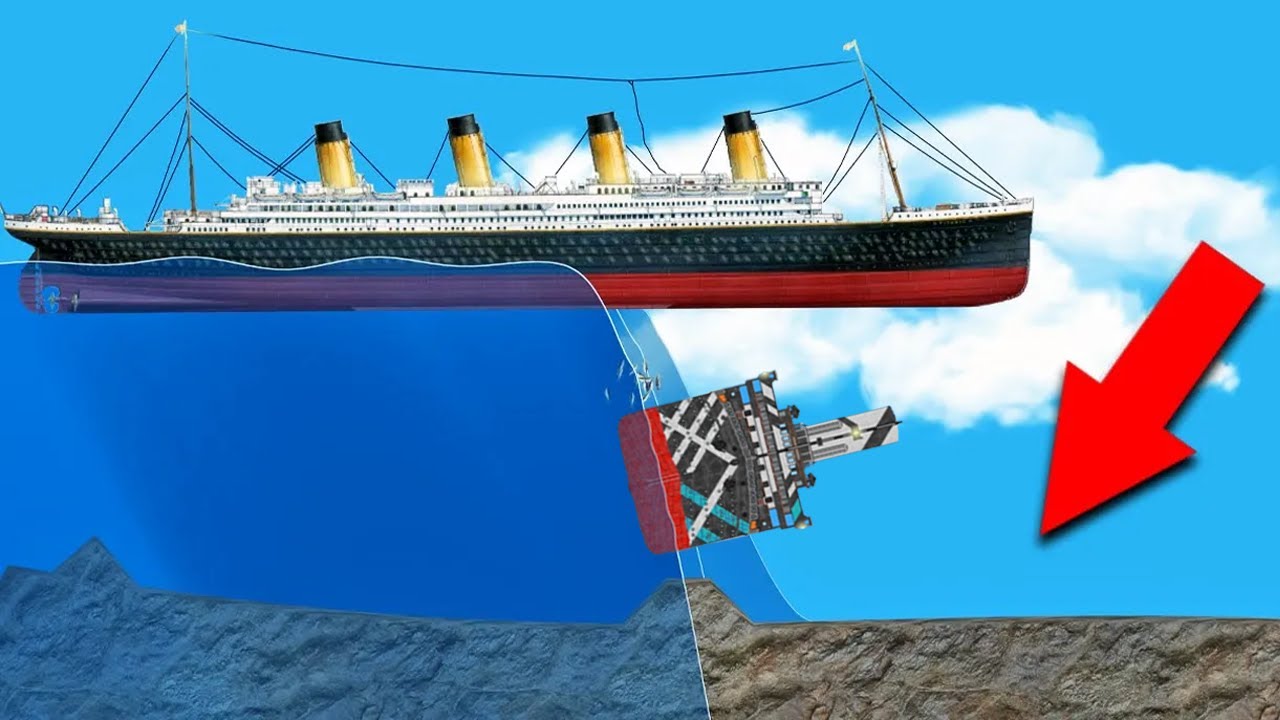 THE OCEAN HAS DISAPPEARED UNDER THE SHIPS!