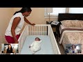 Seguro al Dormir sobre compartir la habitación para reducir el riesgo para el bebé
