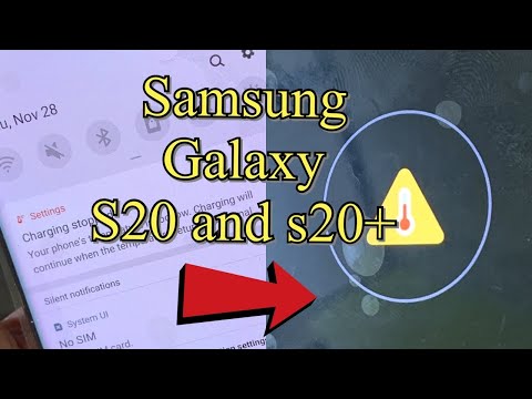 Samsung Galaxy S20/S20 Plus - How To Fix "Charging Paused - Battery Temperature Too Low" Error
