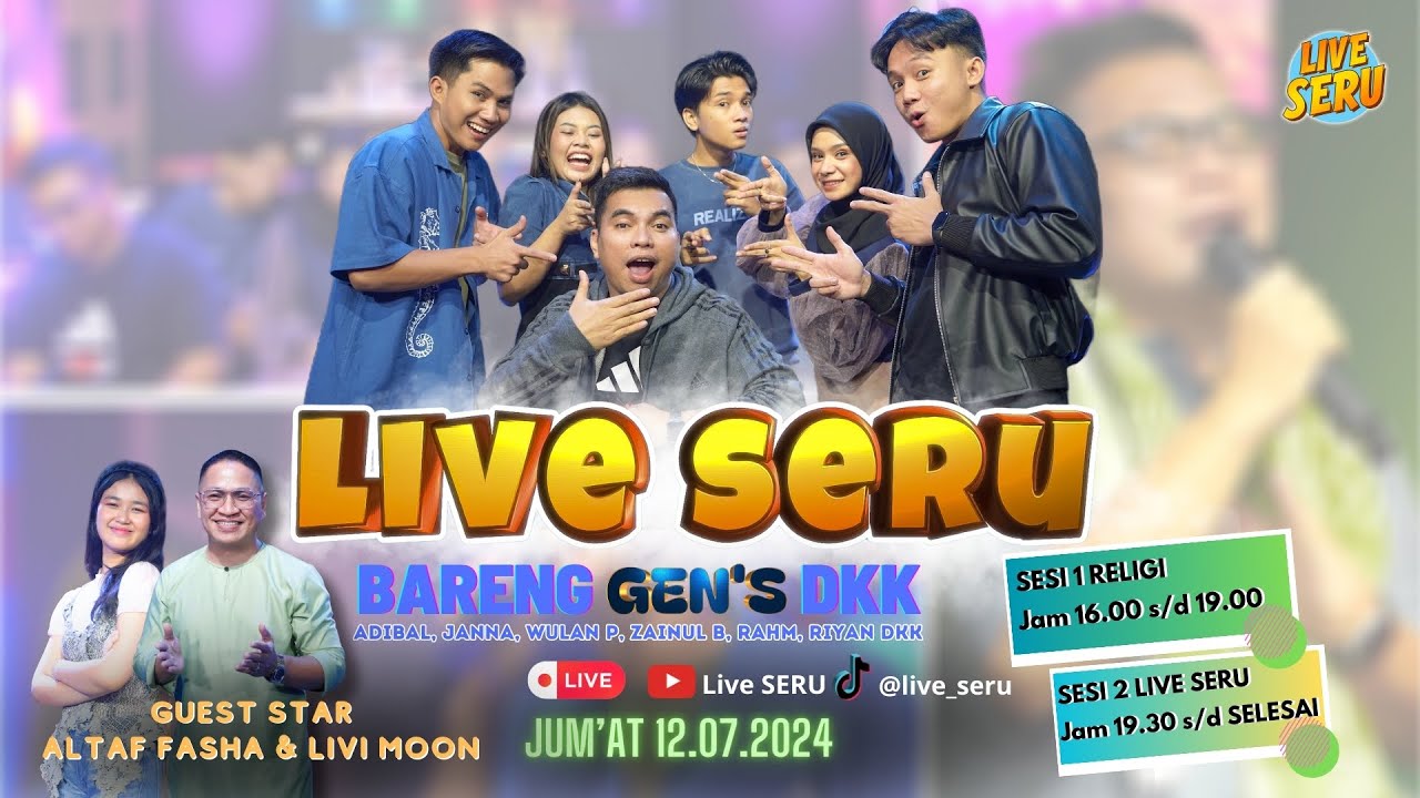 Live Seru Bareng GEN'S | 12 Juli 2024 [sesi 1: Religi]