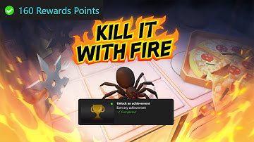 Microsoft Rewards Weekly Set Guide, Earn 3 Achievements - Kill It With Fire Part 4