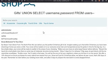 1.5 Lab: SQL injection UNION attack, retrieving data from other tables | 2023