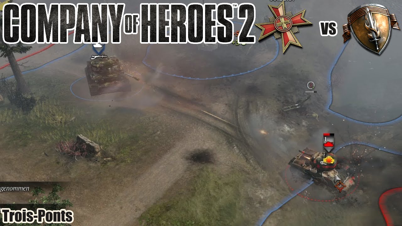SS Support - Company of Heroes 2 Skirmish #21 (Trois-Ponts) - YouTube