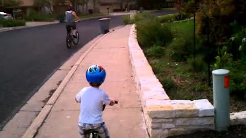 Ruth and Asher ride bikes on Salton