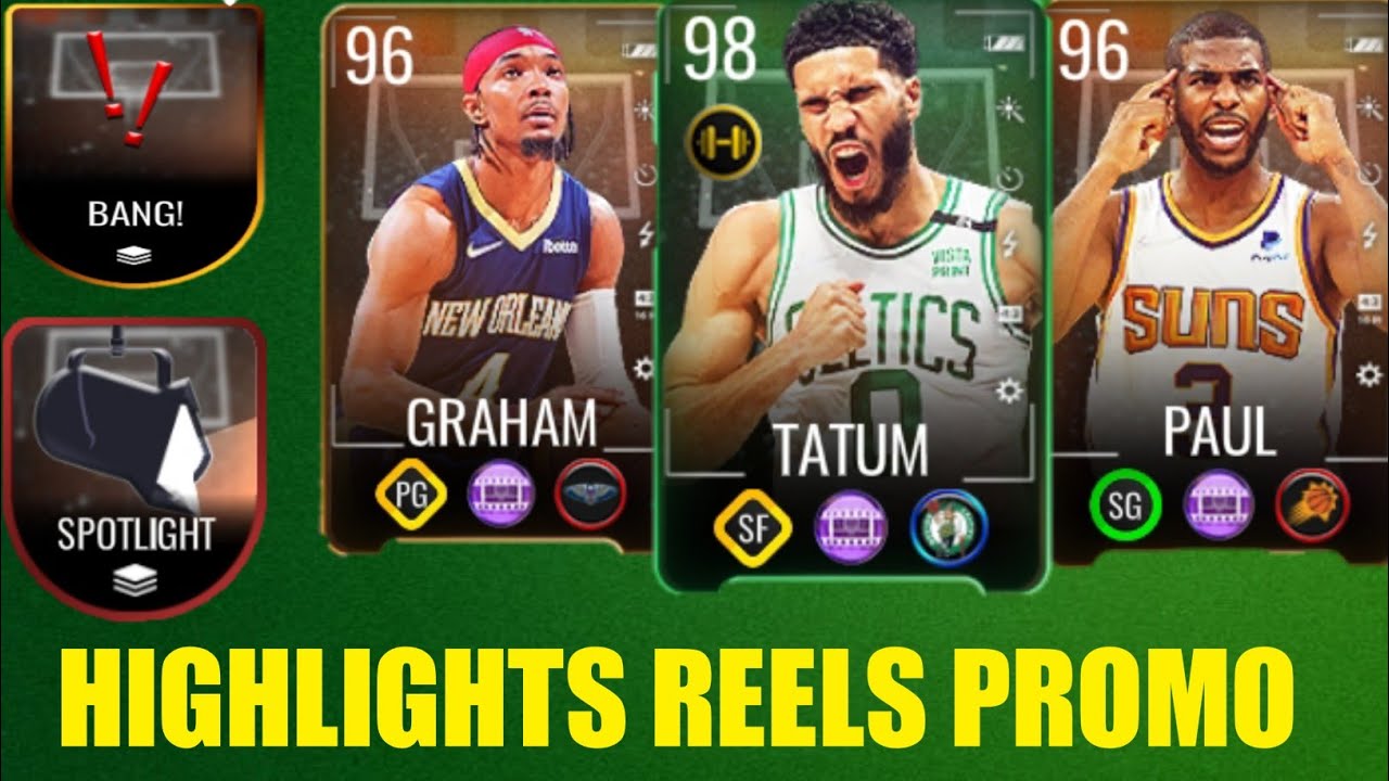 HIGHLIGHTS REELS PROMO HOW TO GET SPOTLIGHT TOKEN IN NBA LIVE MOBILE 22 SEASON 6