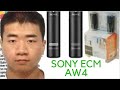 come usare microfono sul cellulare (SONY ECM AW4)