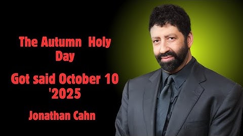 The End Time Mystery of The Autumn Holy Days