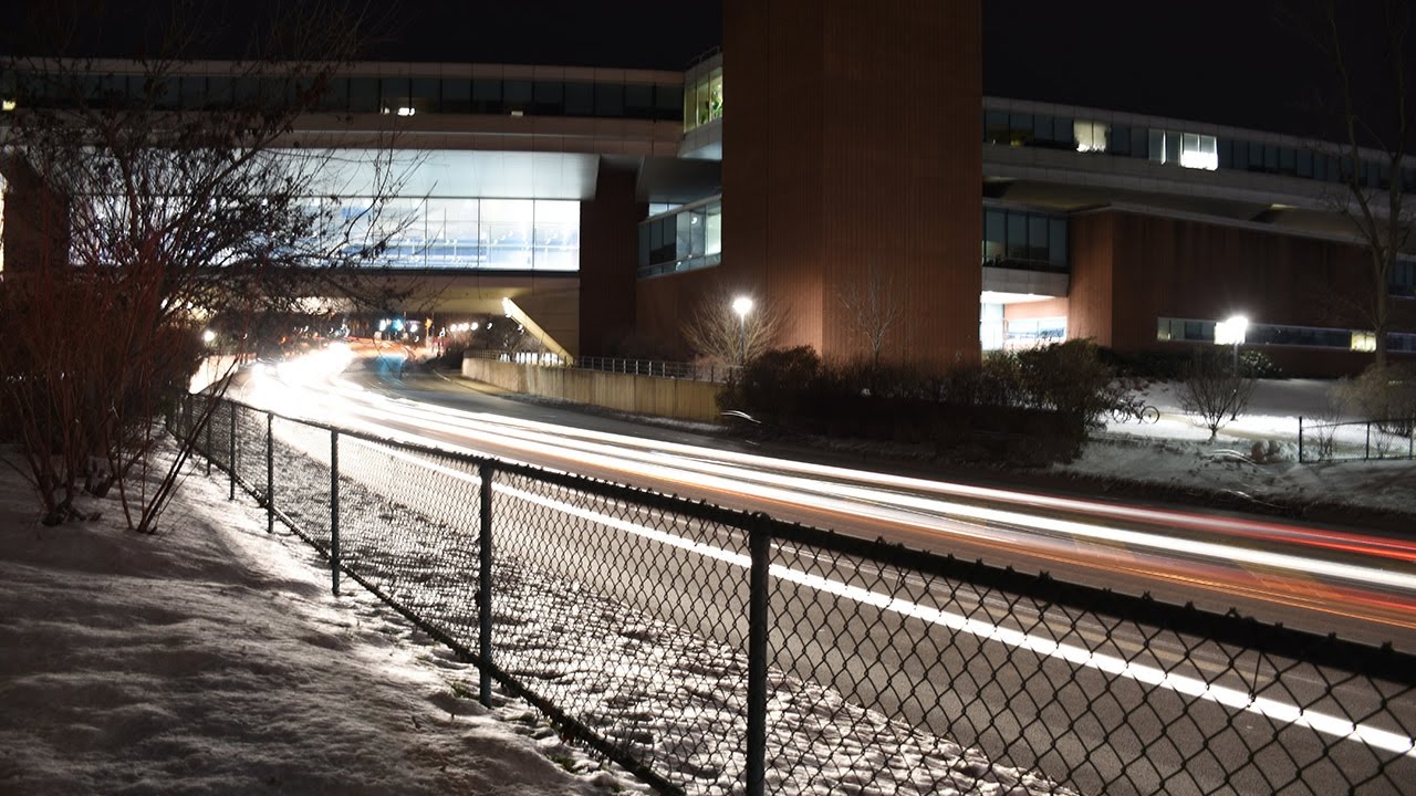 How to take picture of moving cars lights to get a light streak effect